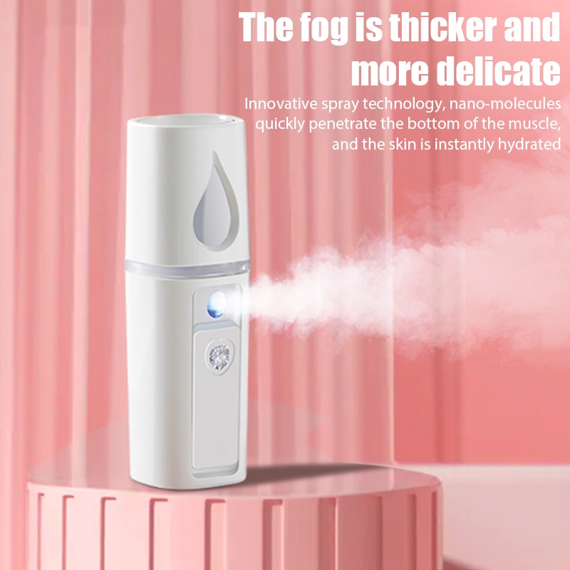 Face Steamer - 30ML Mini taşınabilir nemlendirici yüz Nano