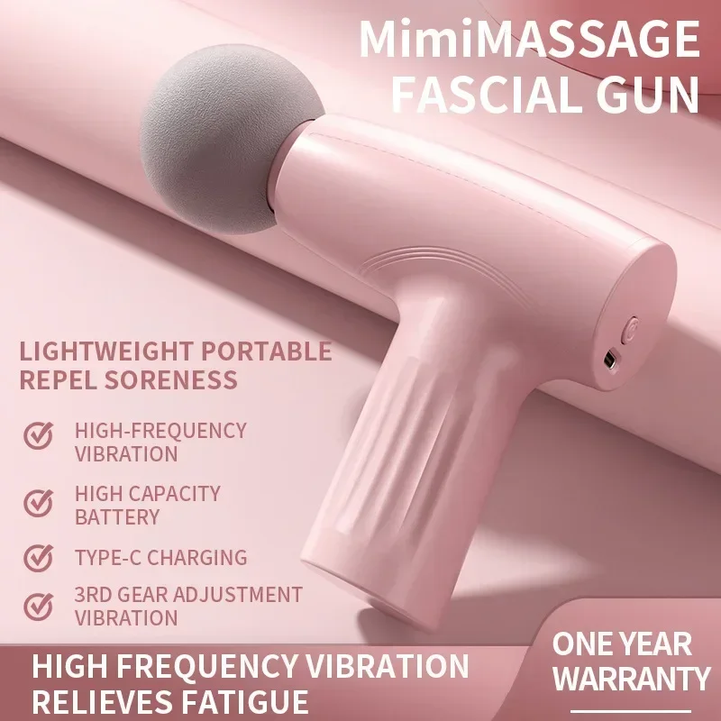 Kas Mini Pembe Masaj Tabancası - Massage Gun incelemesi ve fiyatı