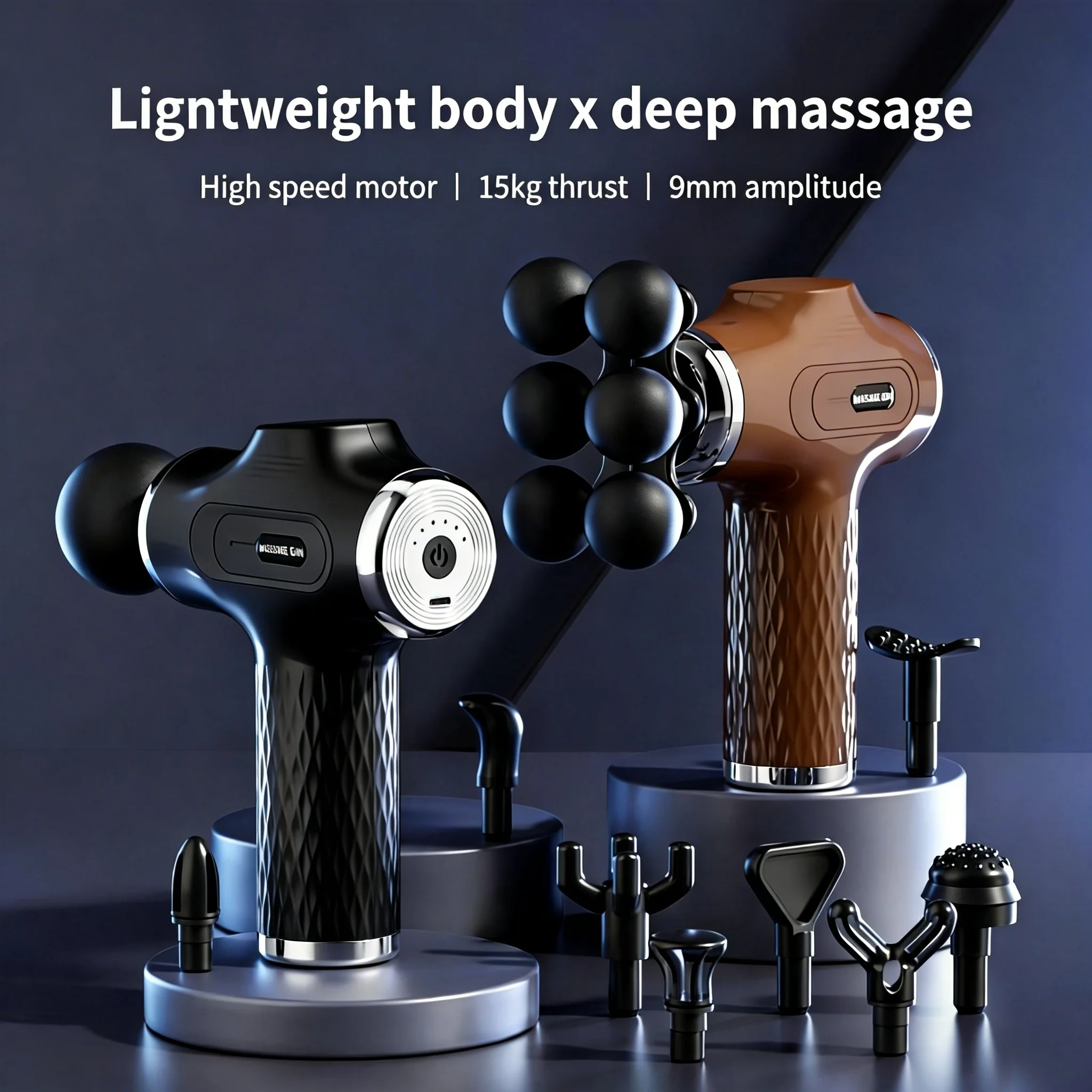 10 başlıklı masaj tabancası, k - Massage Gun incelemesi ve fiyatı